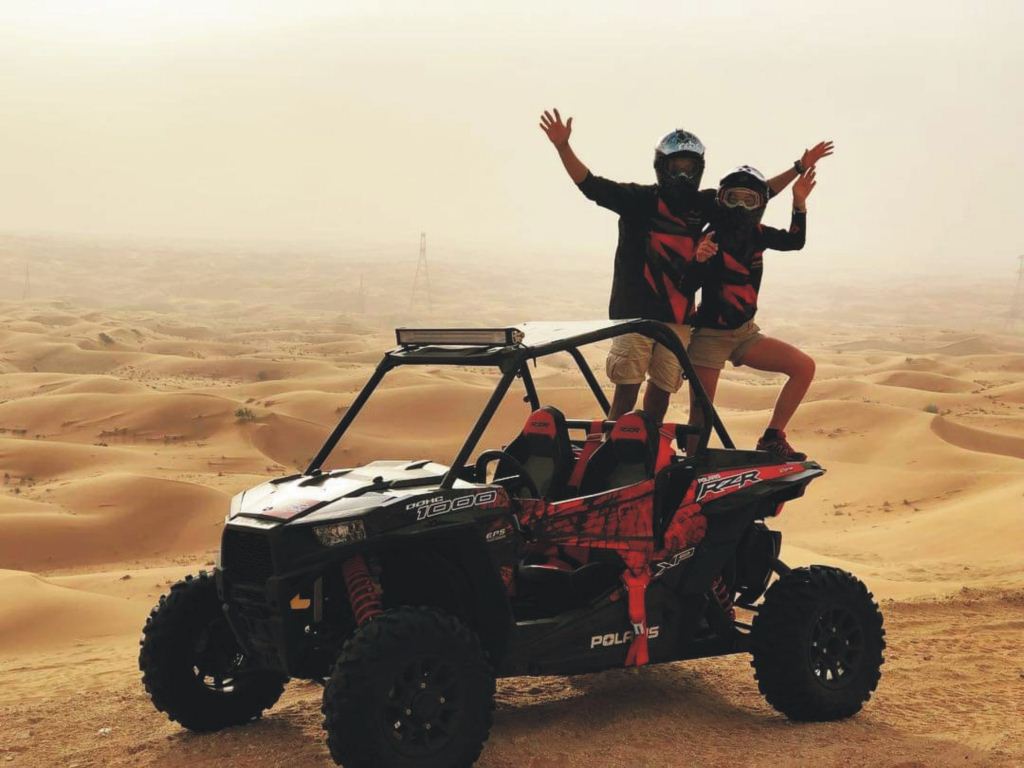 Read more about the article Evening Desert Safari with 30-minute Buggy Ride for 2 Persons