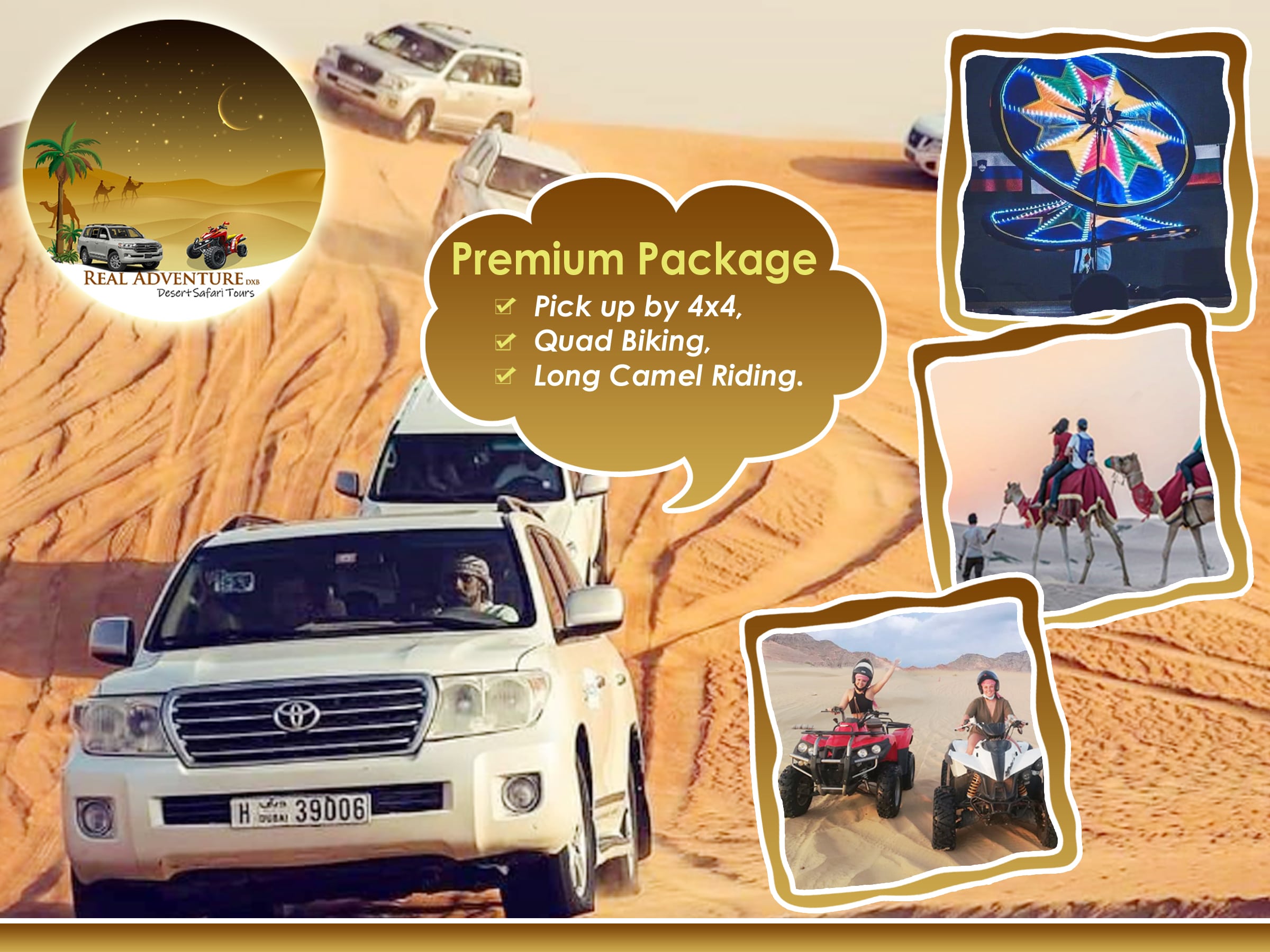 Read more about the article Evening Desert Safari with 30-minute ATV Ride