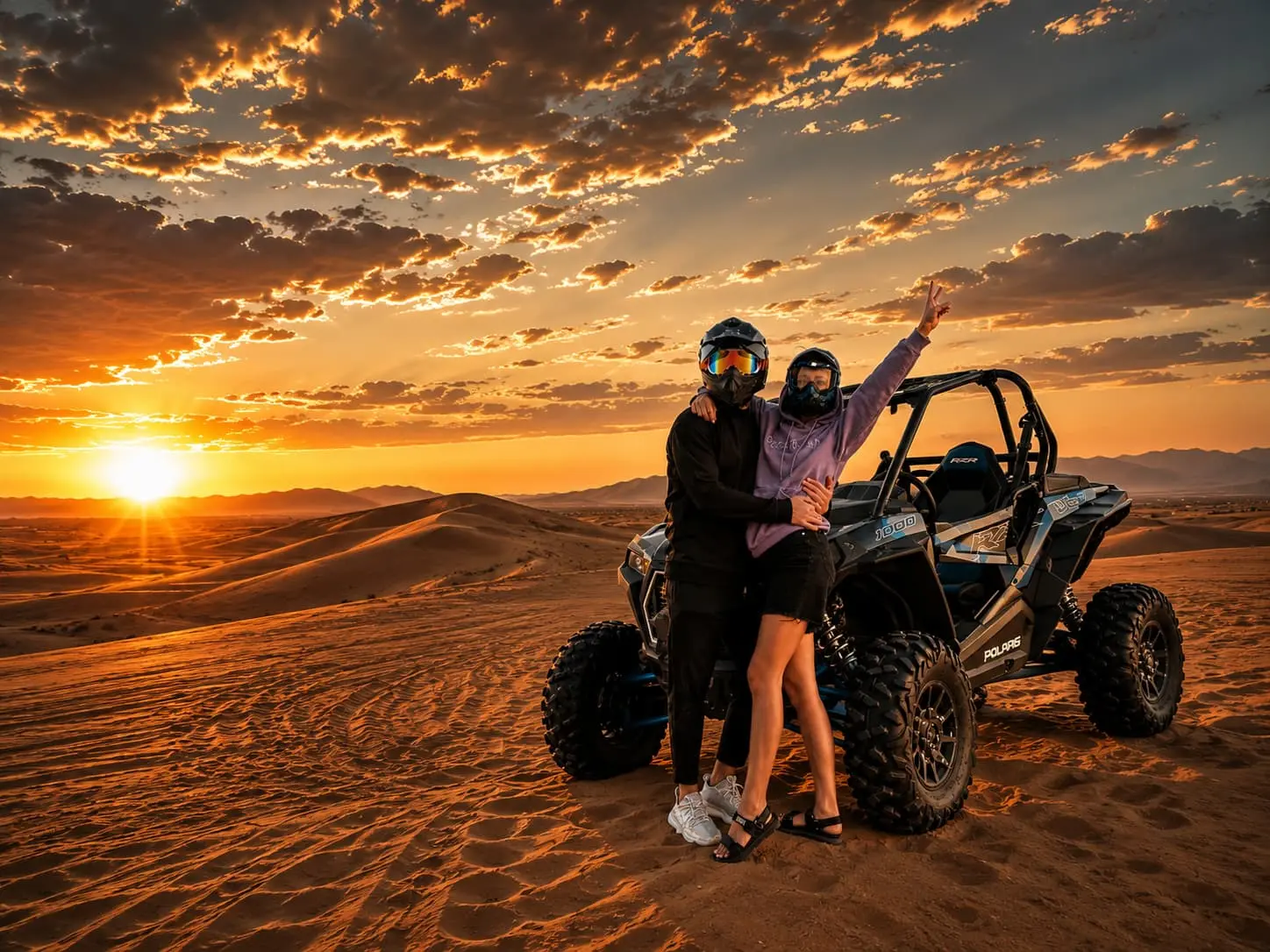 2 Seater Polaris RZR Buggy Dubai