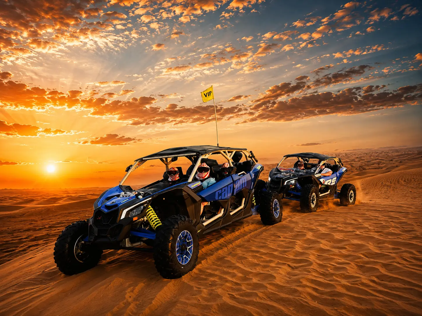4 Seater Can-Am Maverick X3 Turbo RR Dubai 1 Hour