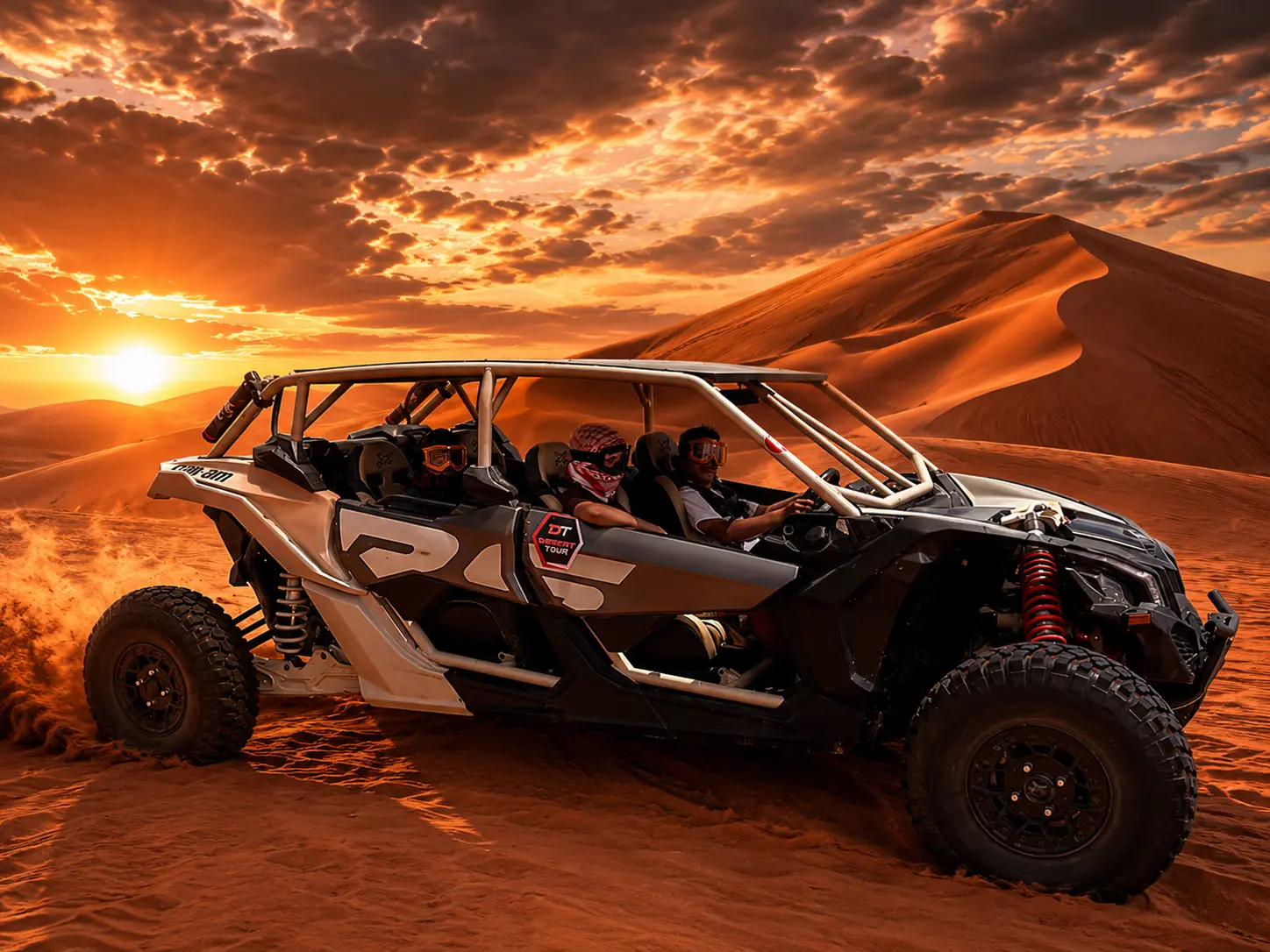 4 Seater Can-Am Maverick Turbo Buggy Dubai