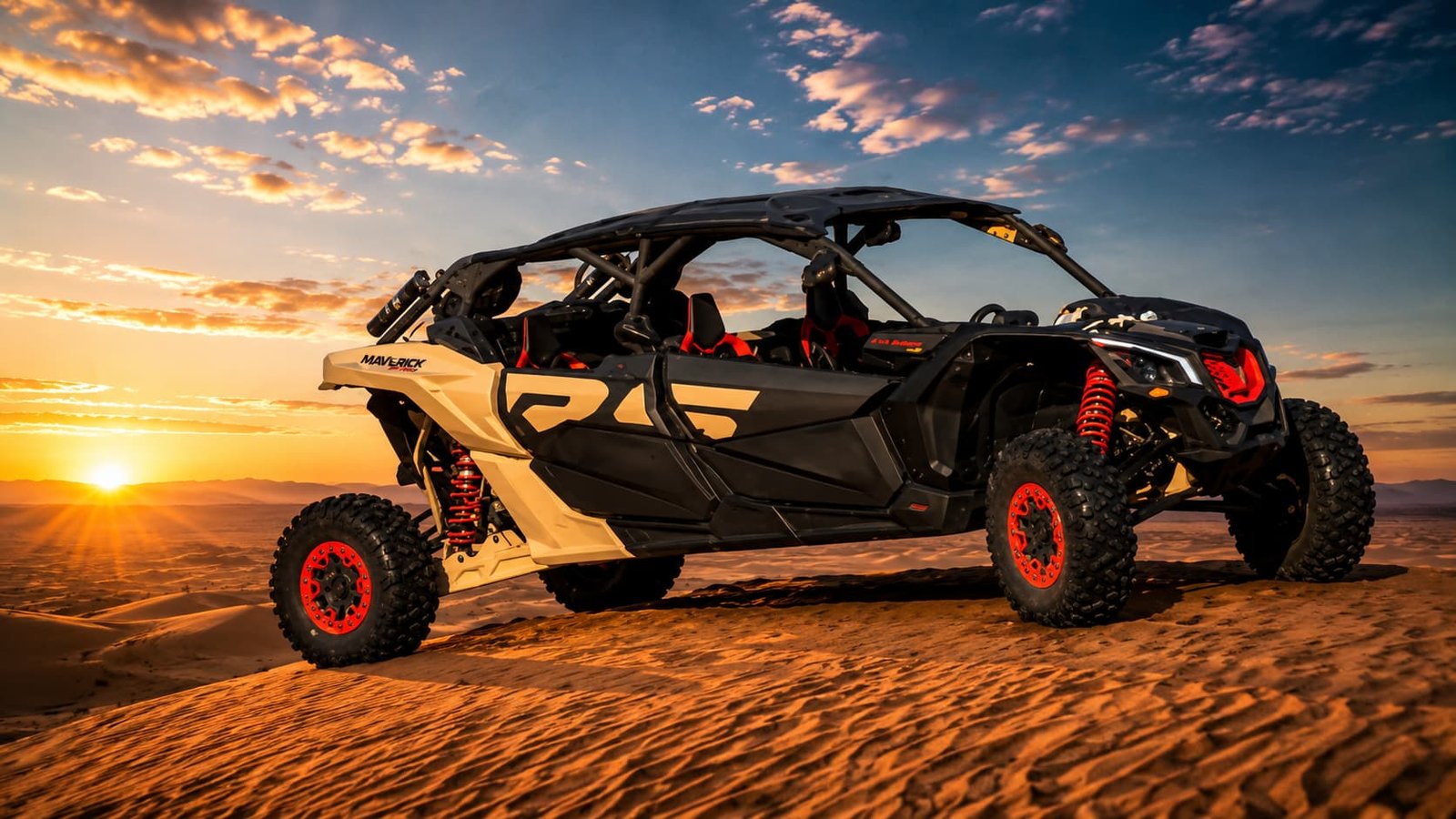 4 Seater Can-Am Maverick X3 Turbo RR Dubai