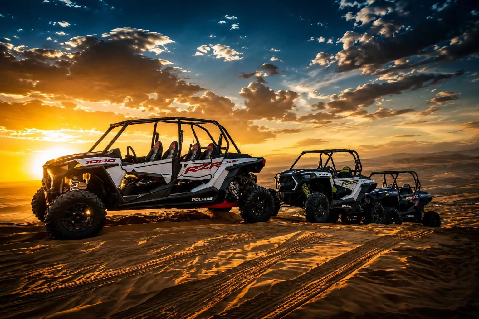 4 Seater Polaris RZR Buggy Tour Dubai