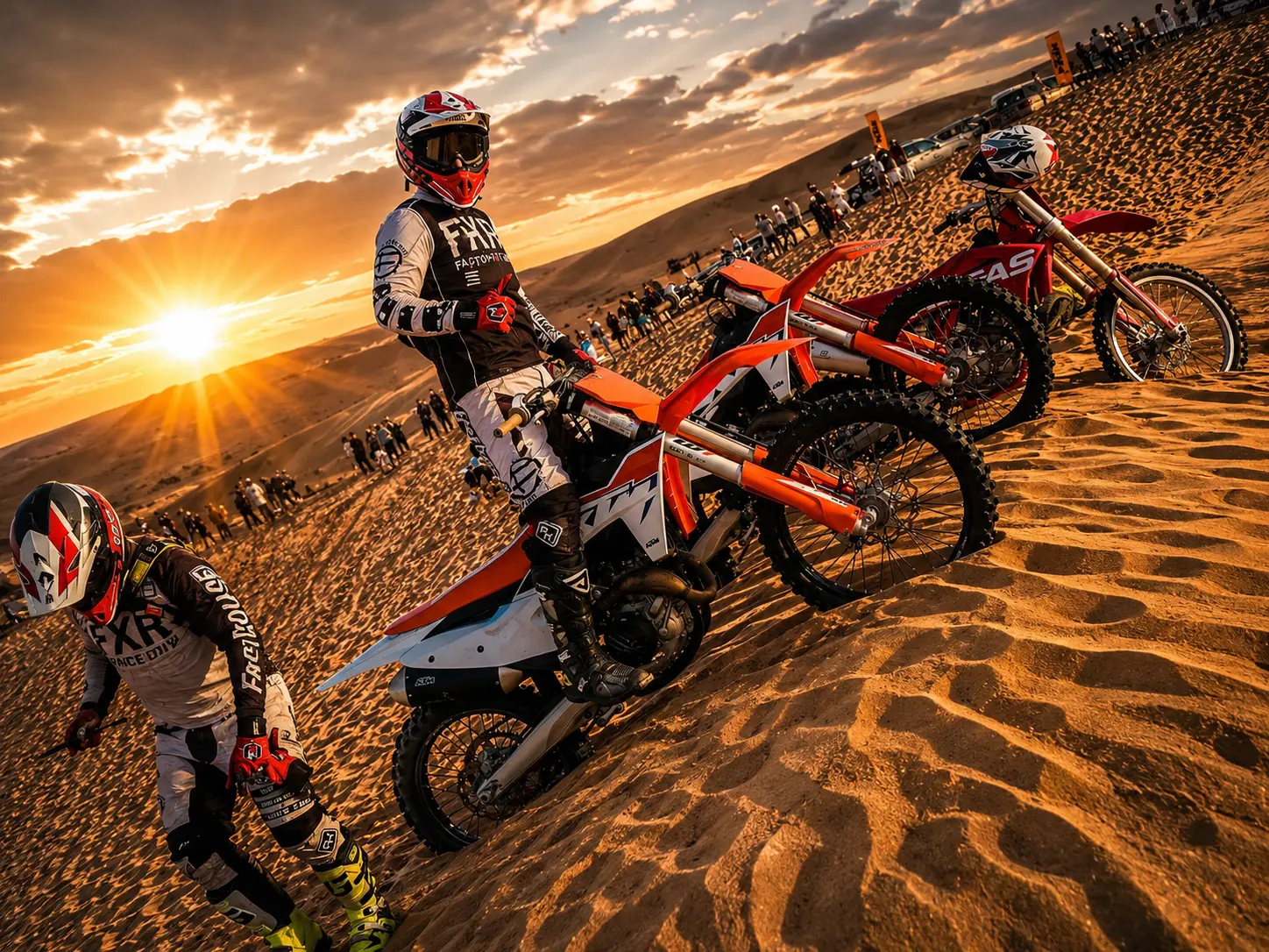 KTM Dirt Bike Dubai desert riding adventure
