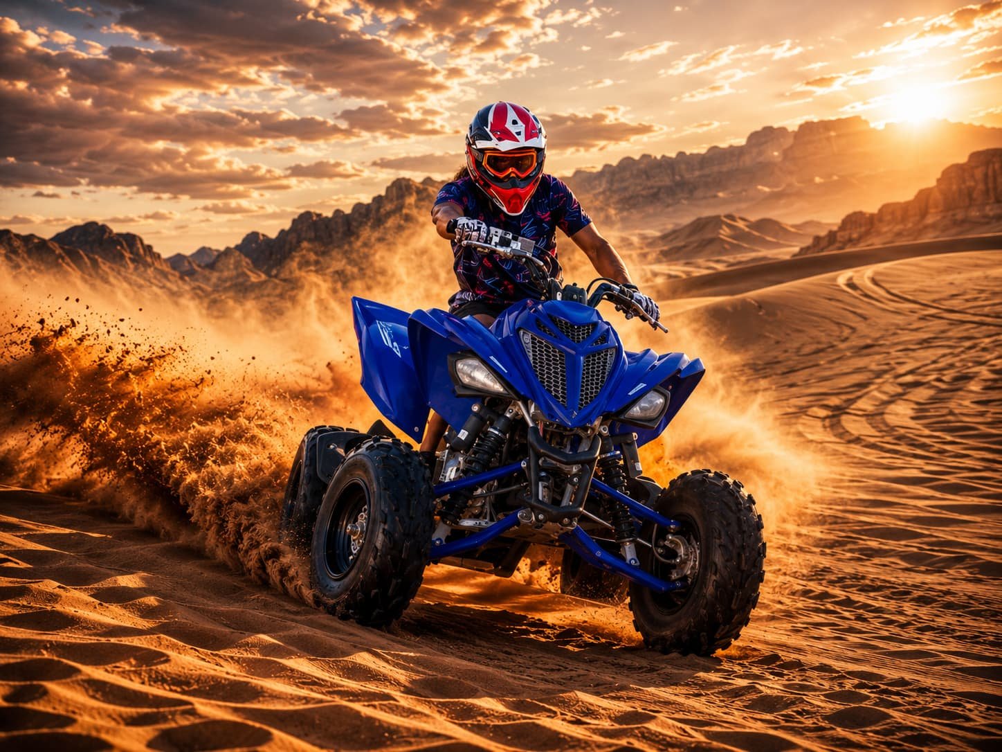 Yamaha Raptor 700 Rental Dubai