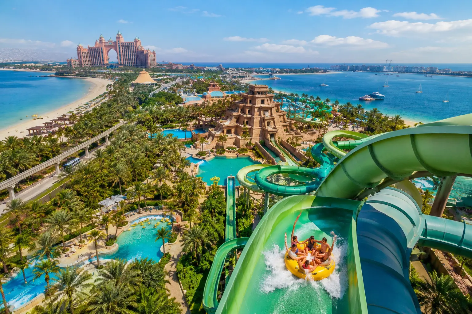 Aquaventure Waterpark Palm Jumeirah Dubai