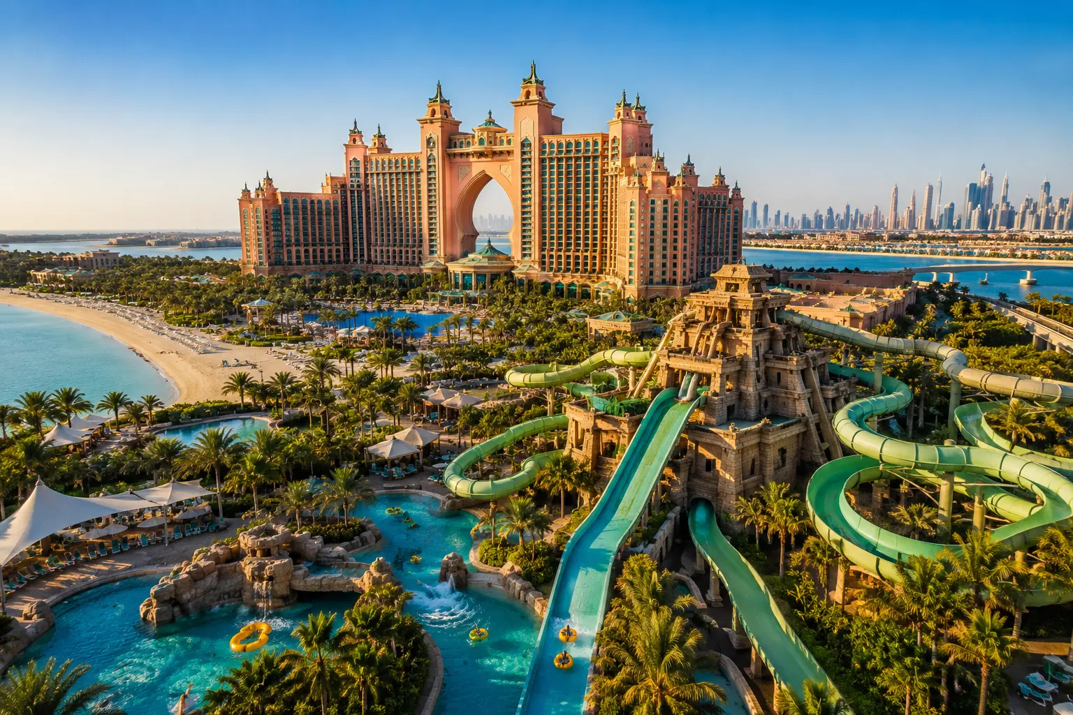 Atlantis and Aquaventure at Palm Jumeirah Dubai