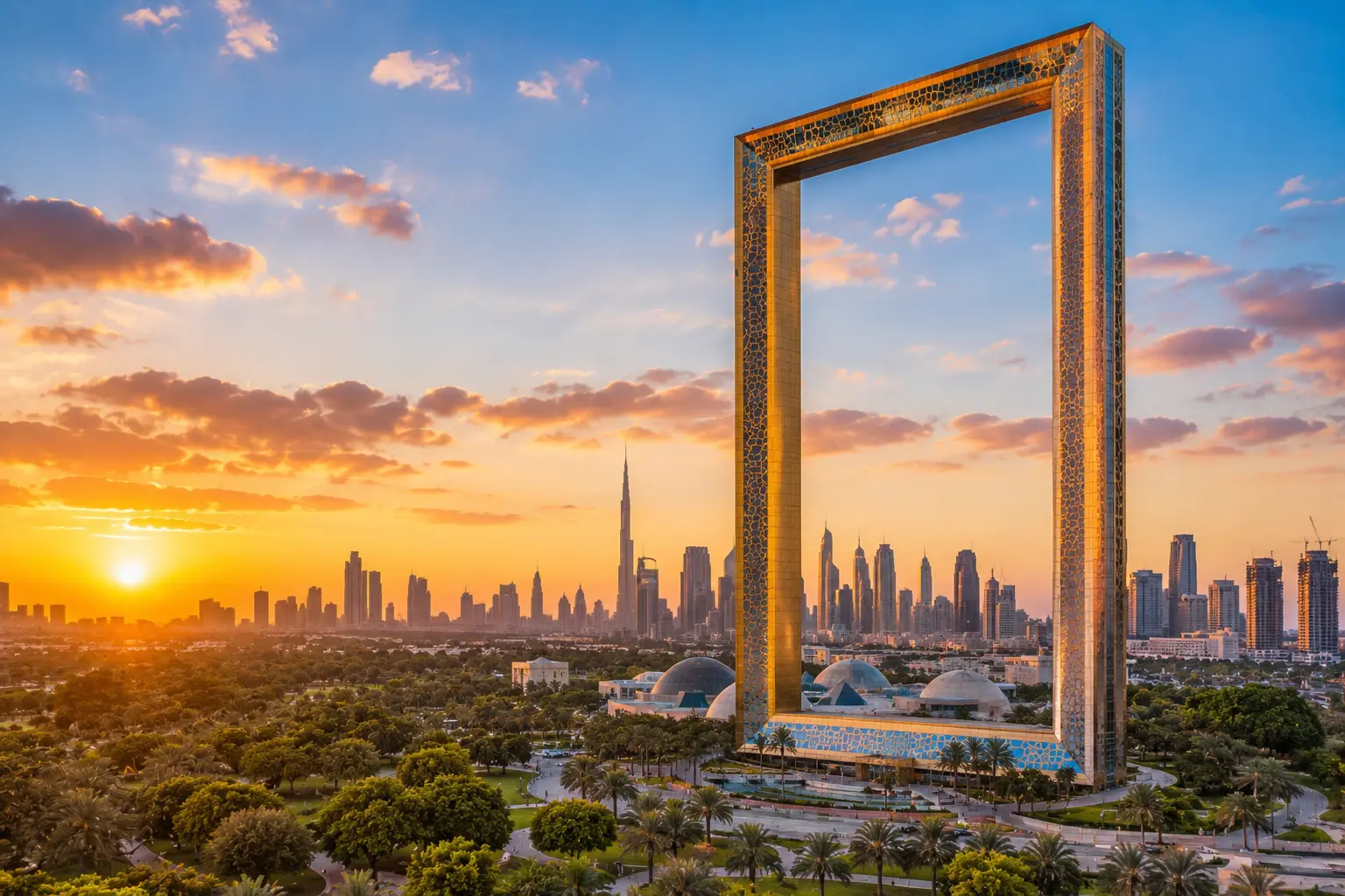 Dubai Frame tourist attraction