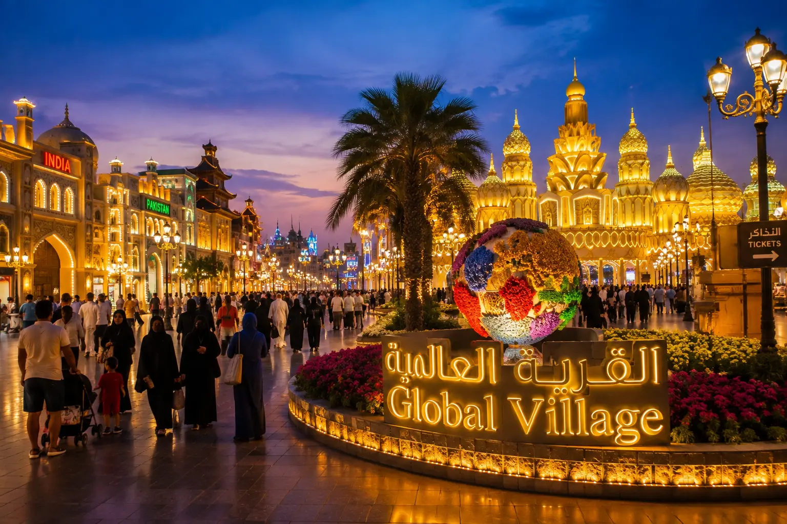 Global Village Dubai seasonal attraction