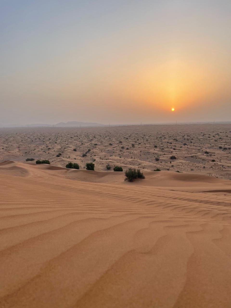 Lahbab Red Dunes desert landscape near Dubai